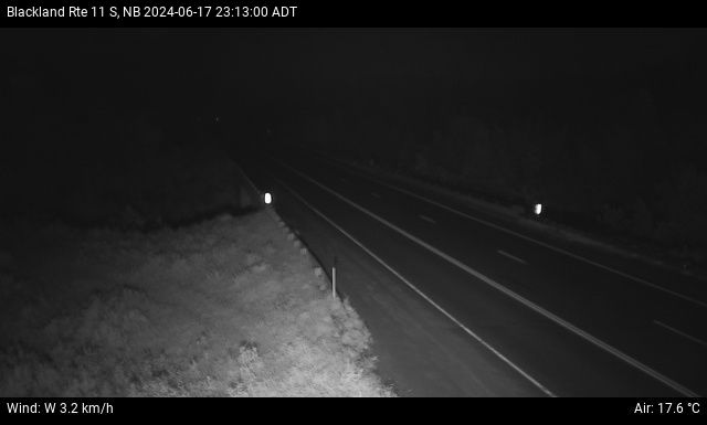 Web Cam image of Blackland (NB Highway 11)