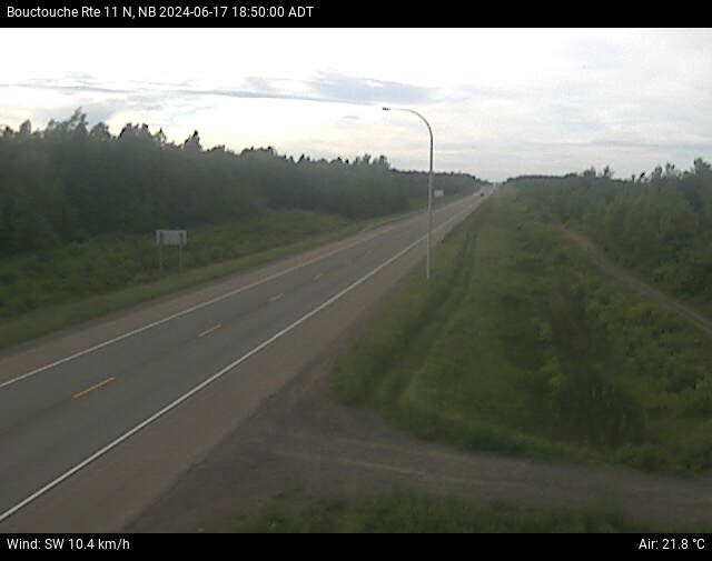Web Cam image of Bouctouche (NB Highway 11)