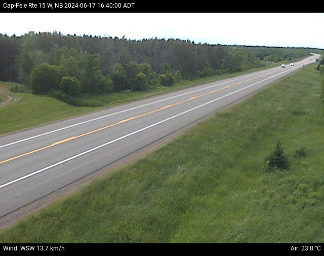 Web Cam image of Cap-Pelé (NB Highway 15)
