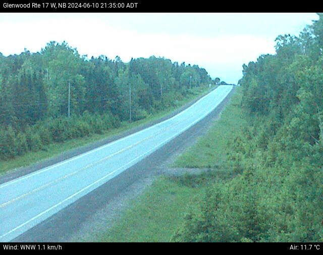 Web Cam image of Glenwood (NB Highway 17)