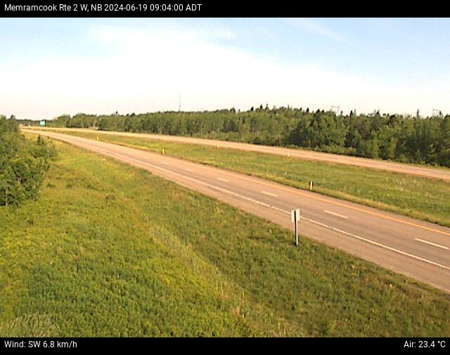 Web Cam image of Memramcook (NB Highway 2)