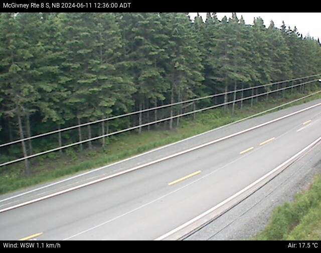 Web Cam image of McGivney (NB Highway 8)