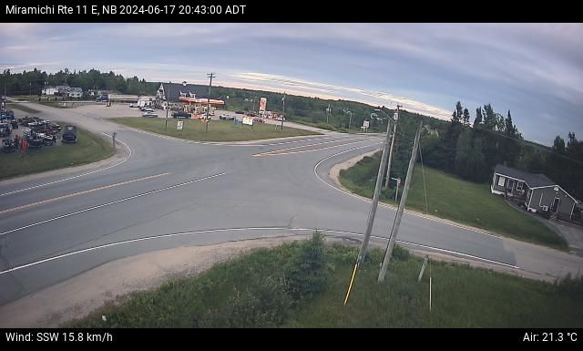 Web Cam image of Miramichi (NB Highway 11)
