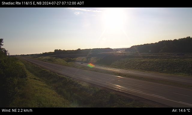 Web Cam image of Shediac (NB Highway 11)