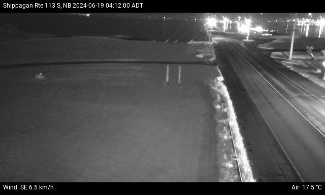 Web Cam image of Shippagan (NB Highway 113)