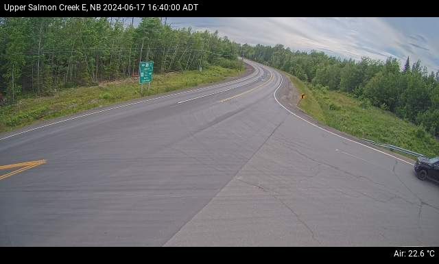 Web Cam image of Upper Salmon Creek (NB Highway 10)