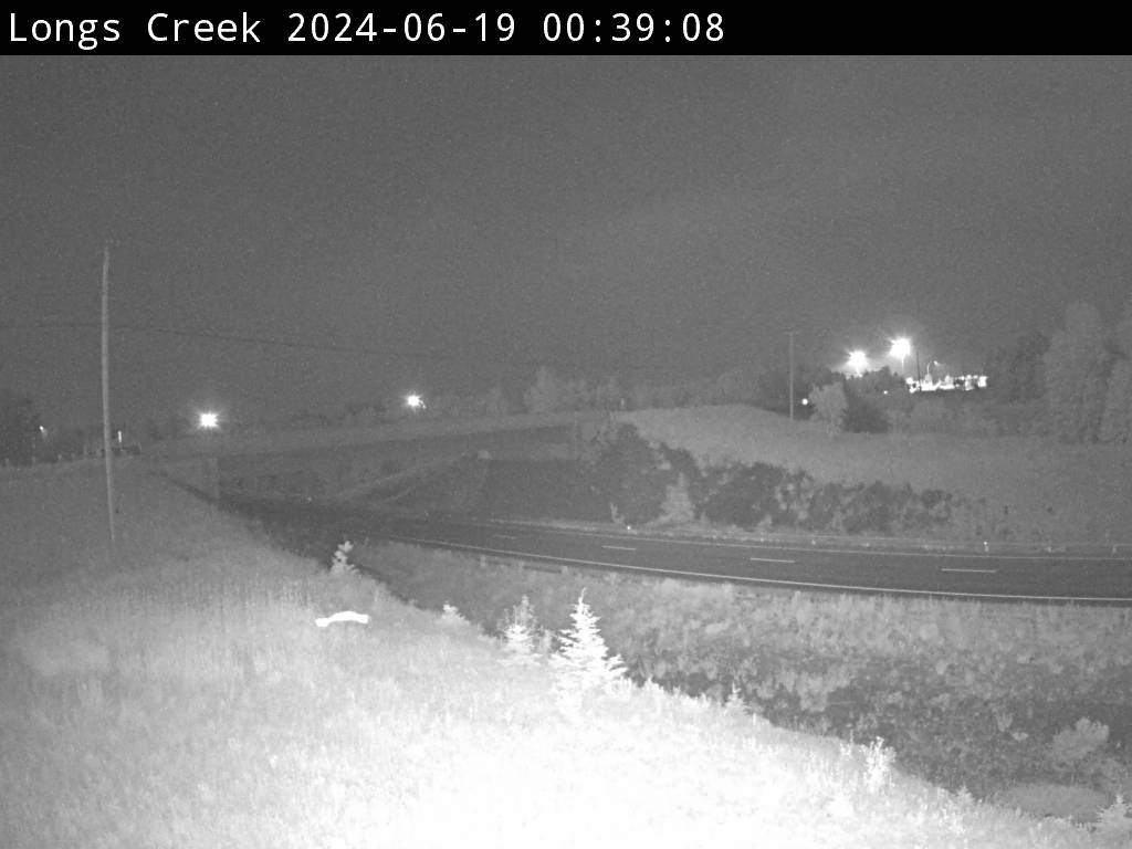 Web Cam image of Longs Creek (NB Highway 2)